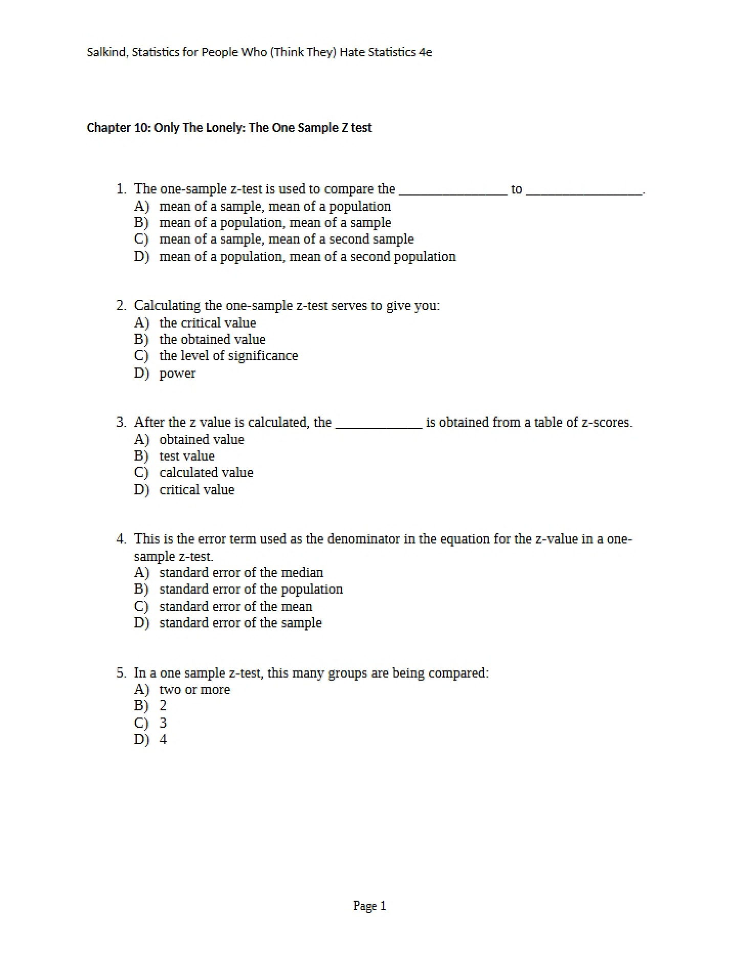 Exam Simulation