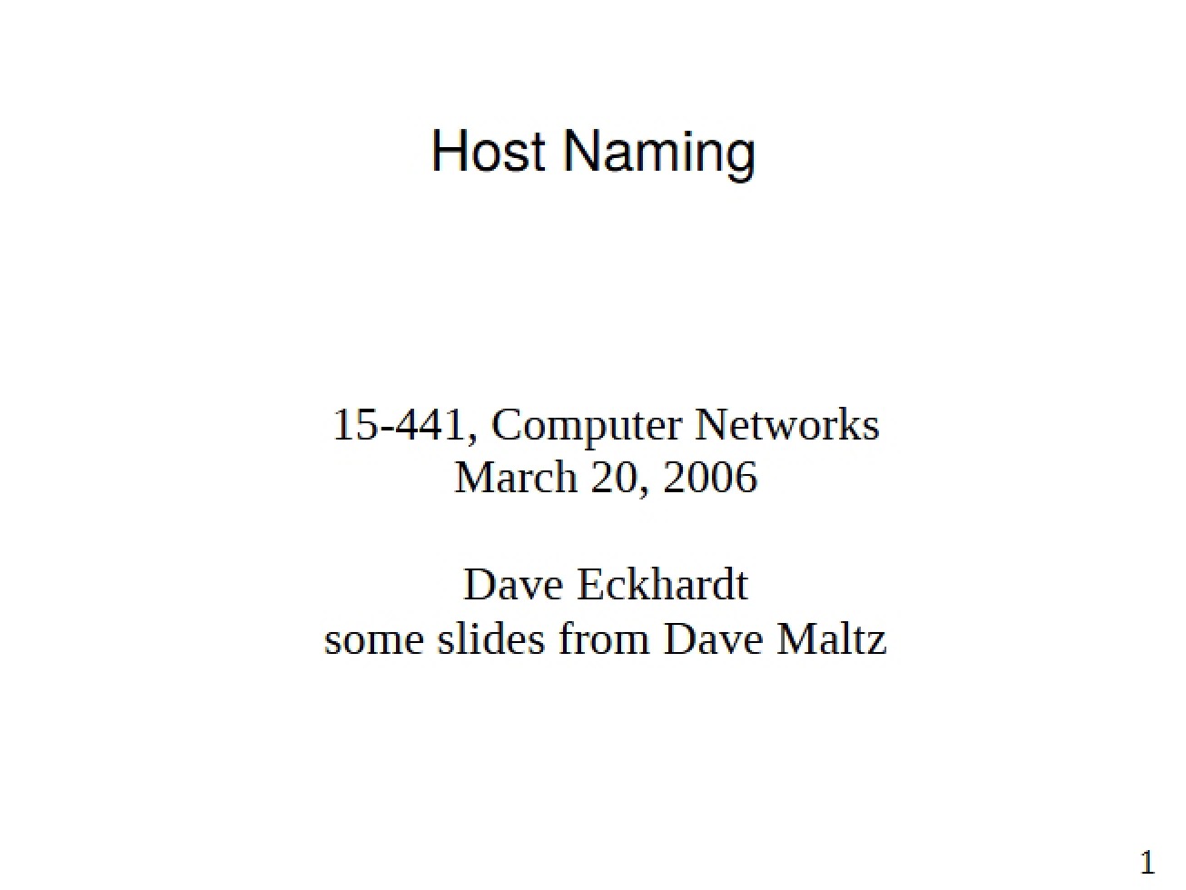 Computer Networking - Session 24
