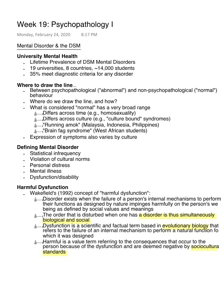Anxiety Disorders - Symptoms and Diagnosis