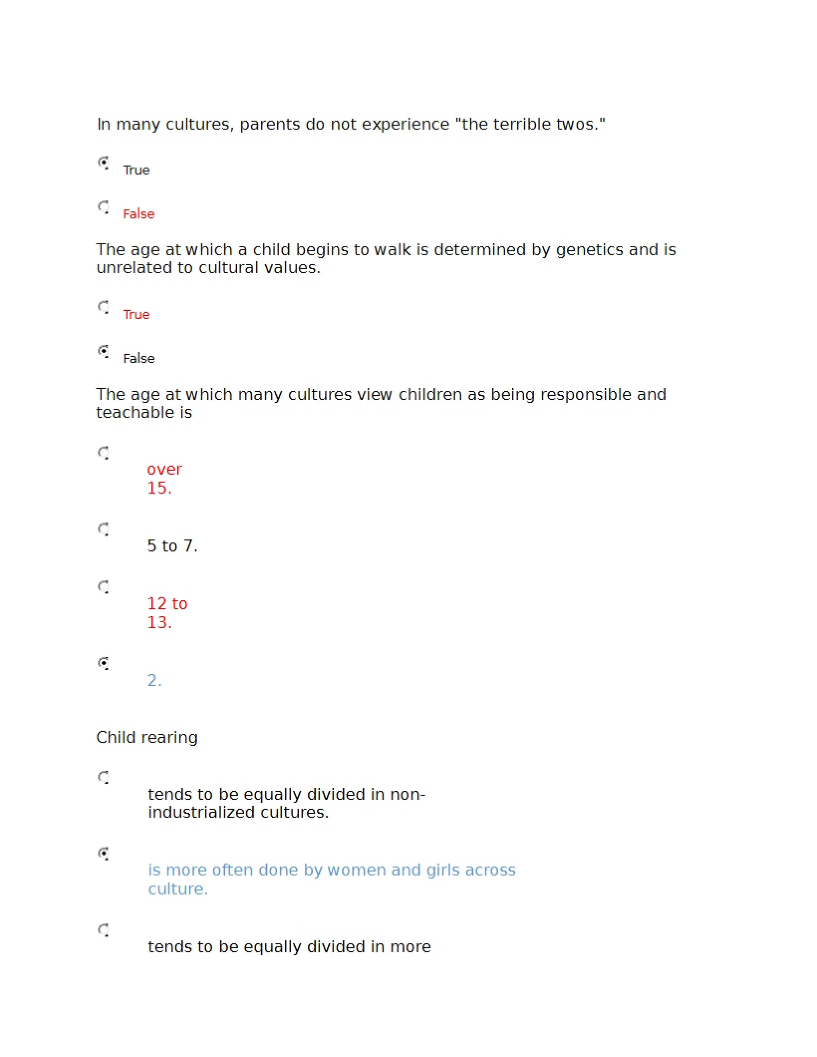 Second Exam Quiz