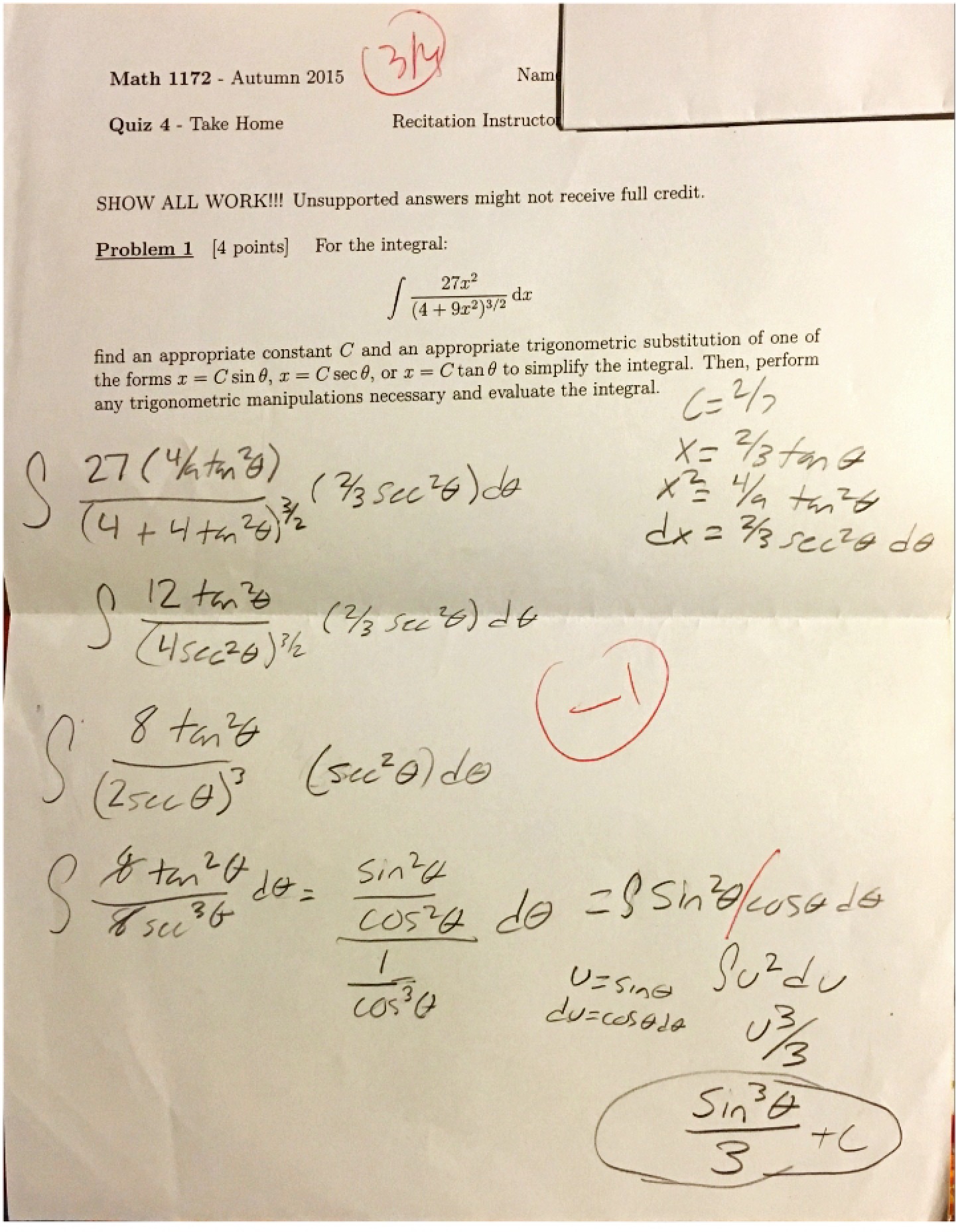 Examination