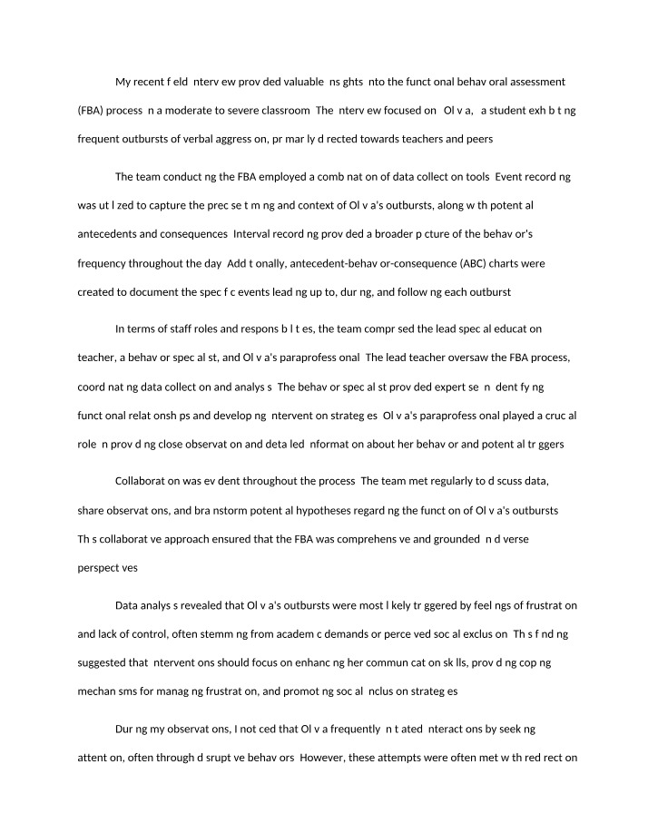 Clinical Experience C