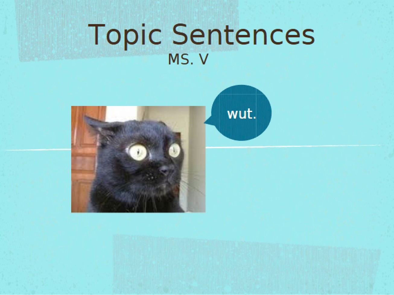 Sentences for Topics