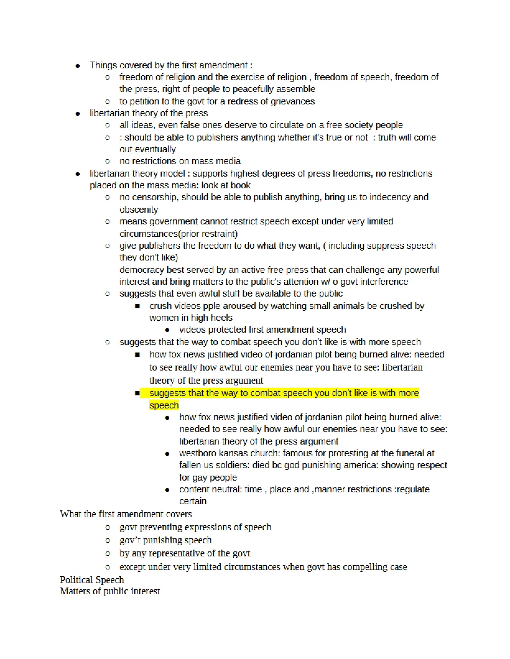 Communications Course Notes