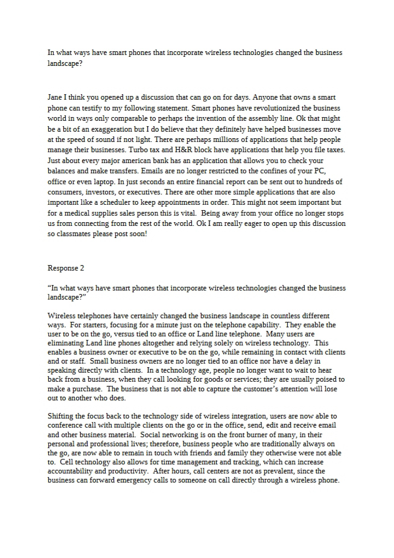Computer Applications Project