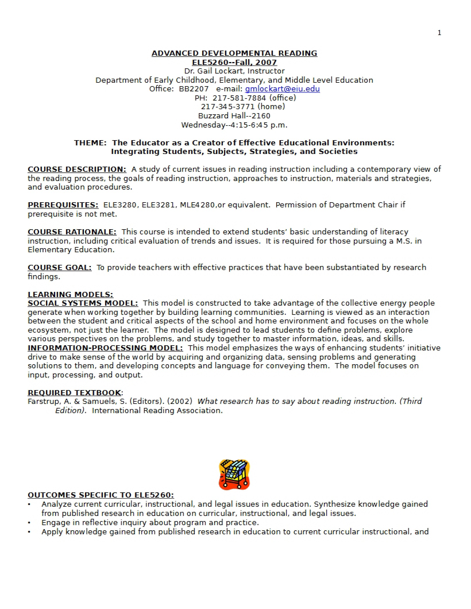 Syllabus - 10 Pages