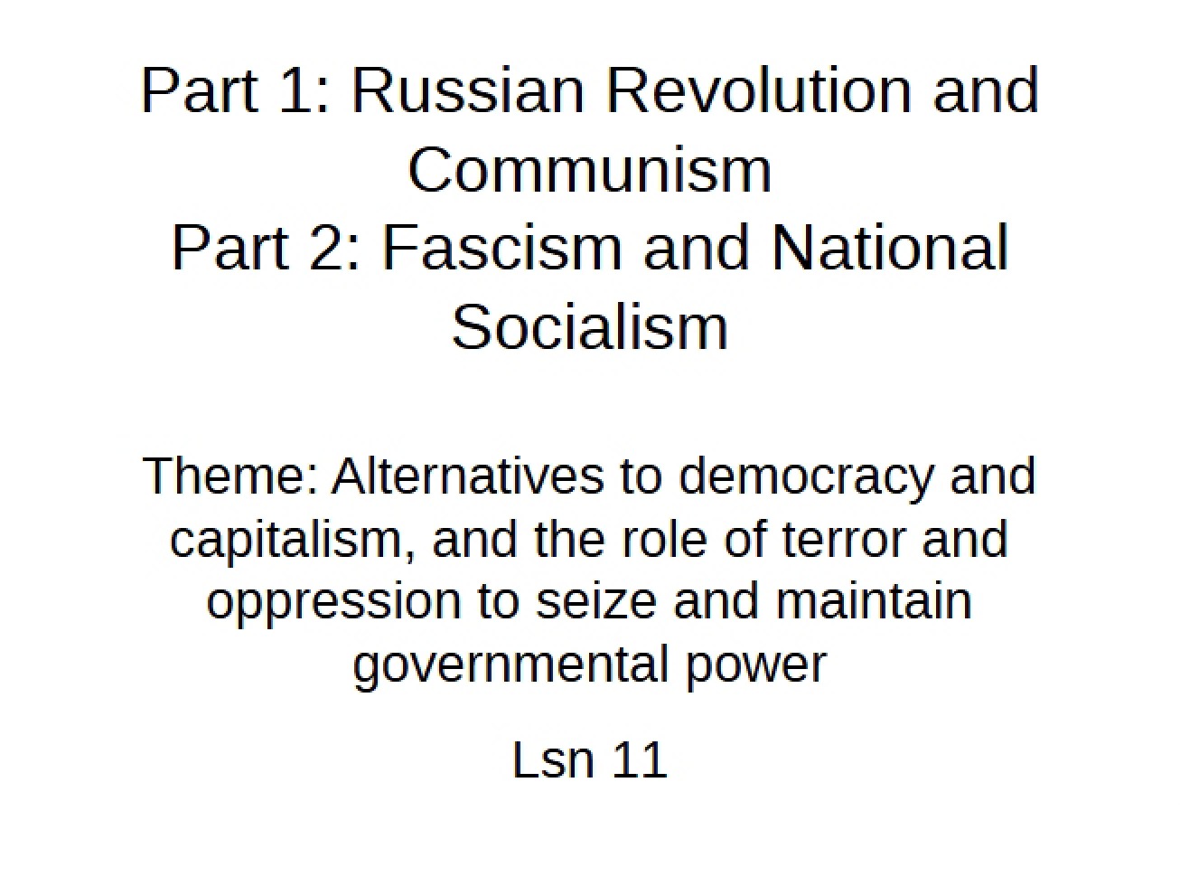 Capitalism and its Democratic Alternatives