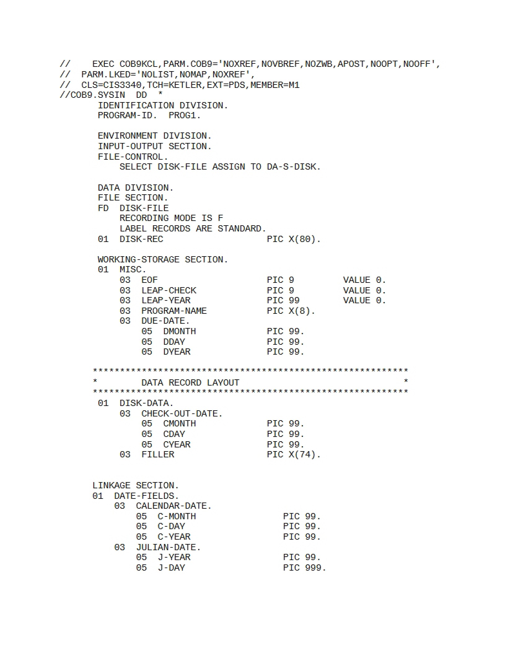 Primary Program