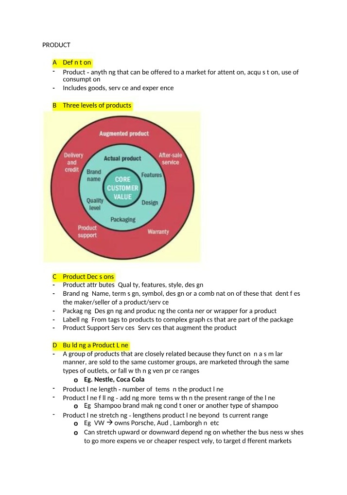 Lecture 6 - Consumer Behaviour