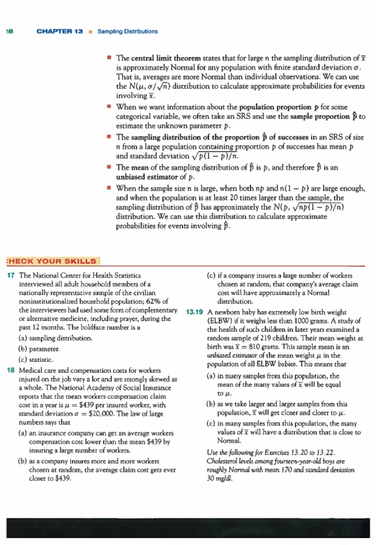 Sampling Distribution Practice Problems