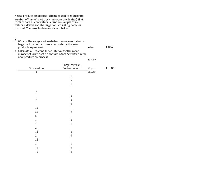 Workbook 3 - Population Mean
