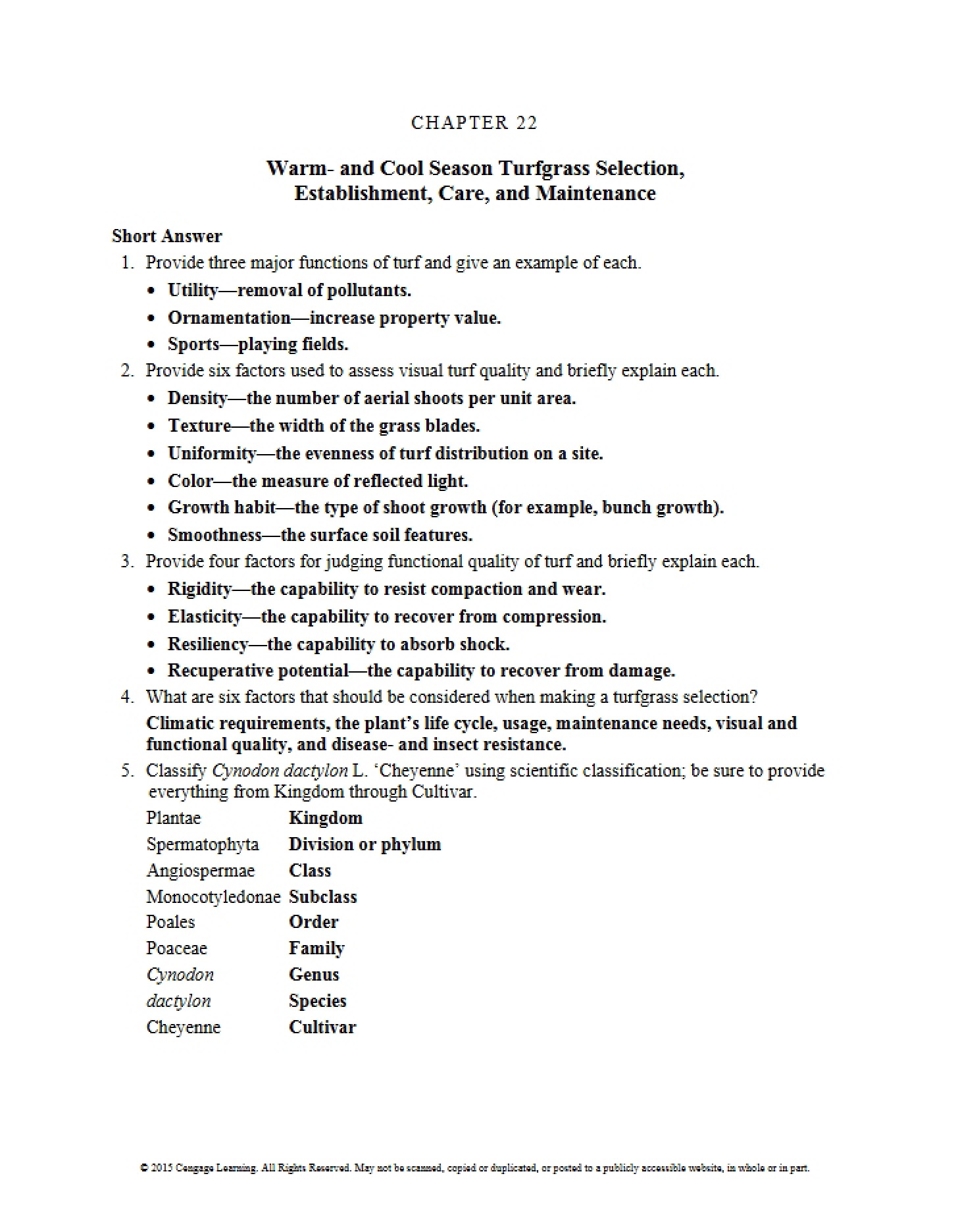 Turfgrass Selection Warm vs Cool Season