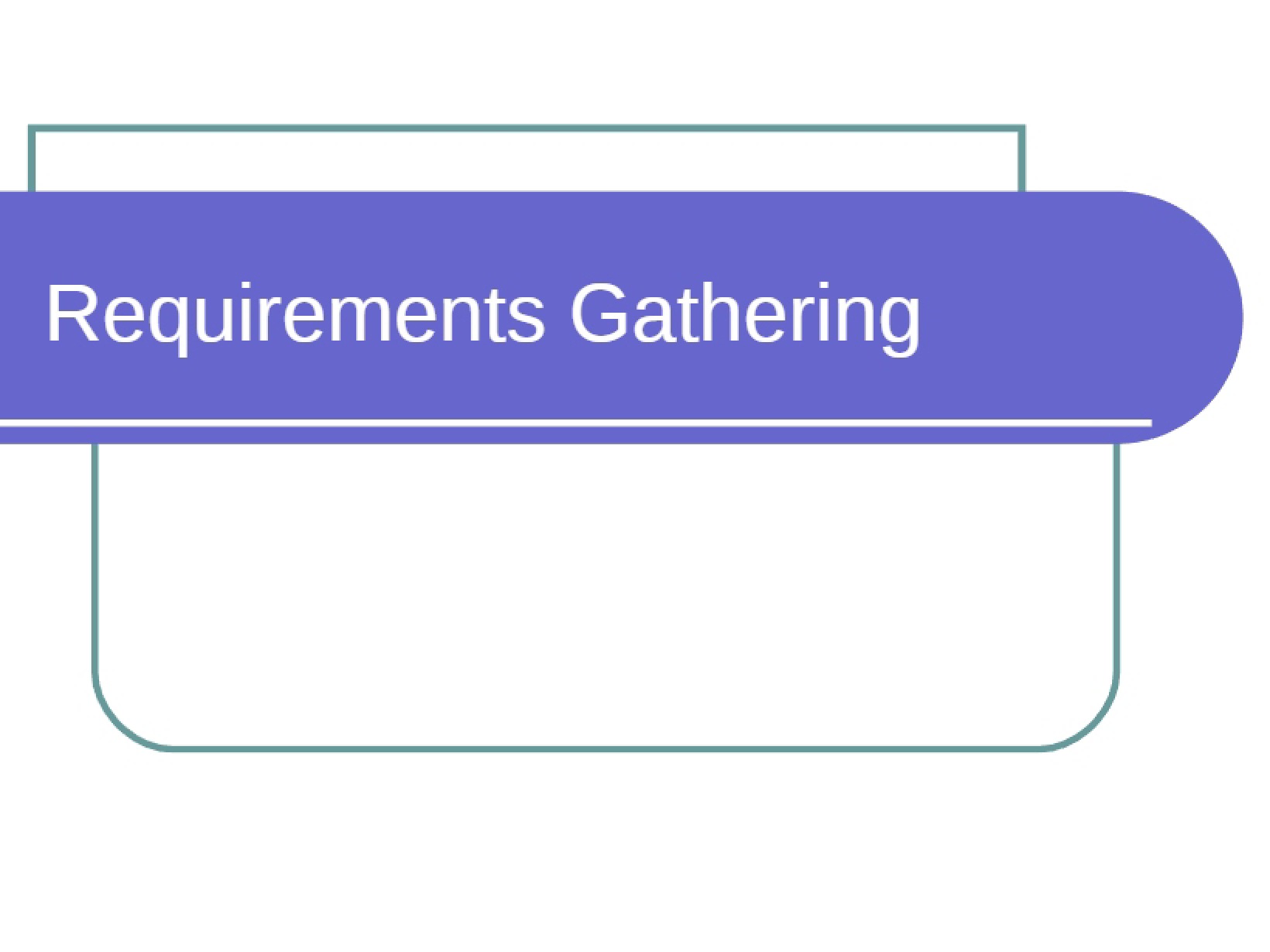 Gathering Requirements