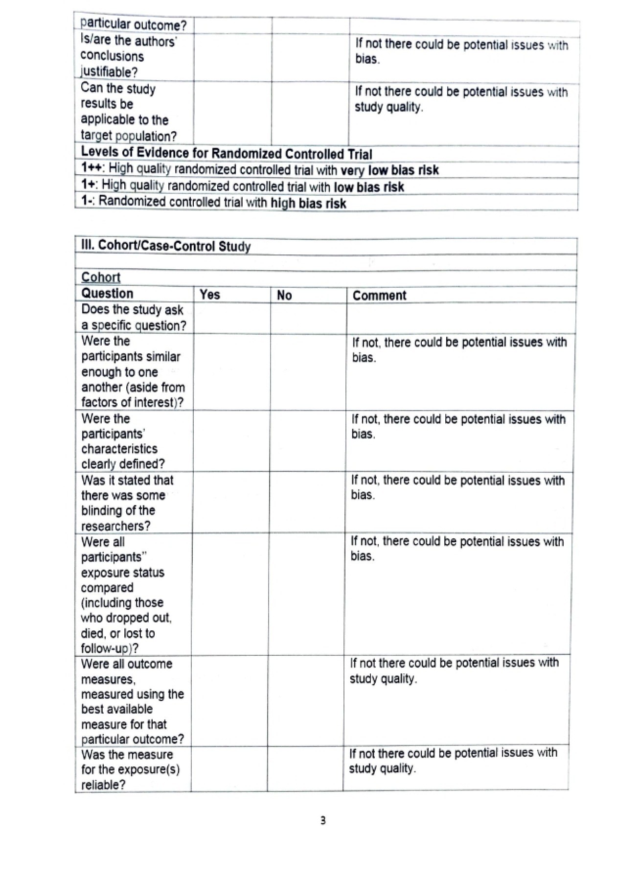 Study Grading Part 3