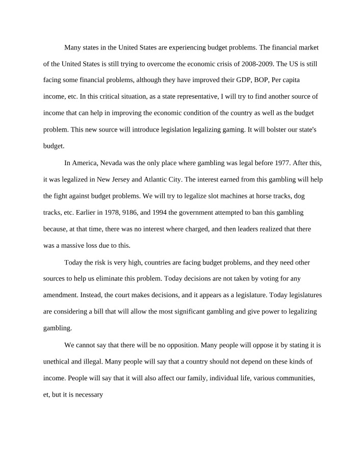 Case Study for Week 9