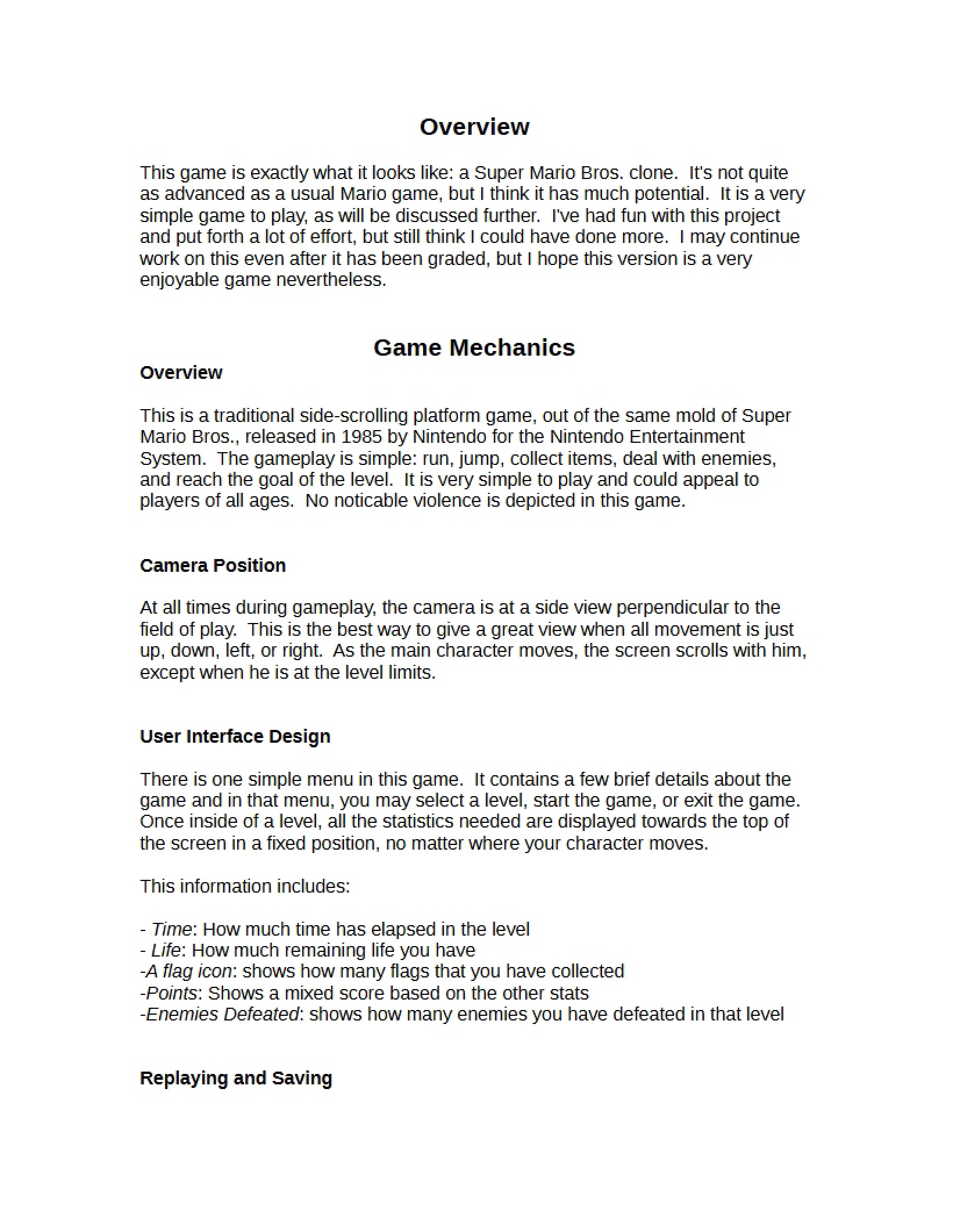 Lecture Slides and Notes