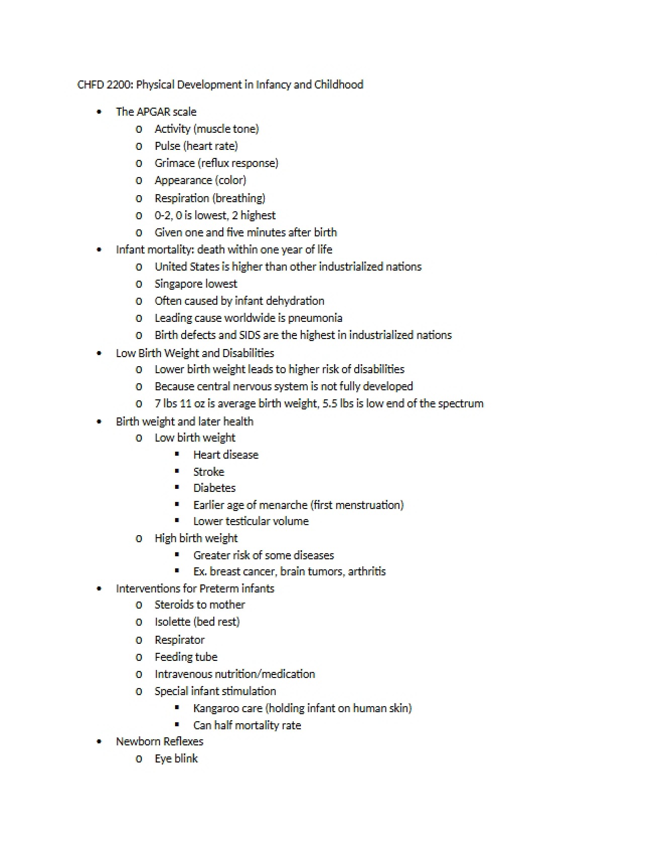 APGAR Scale