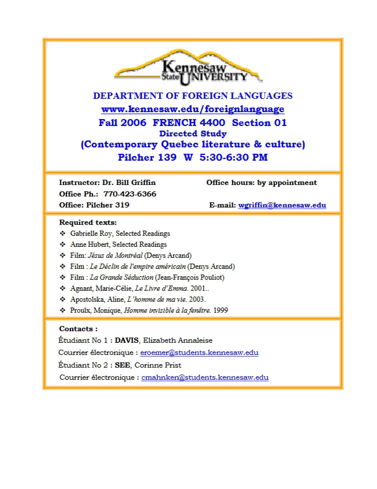 Course Outline on the Literary Works of Emile Zola - Works of Emile Zola