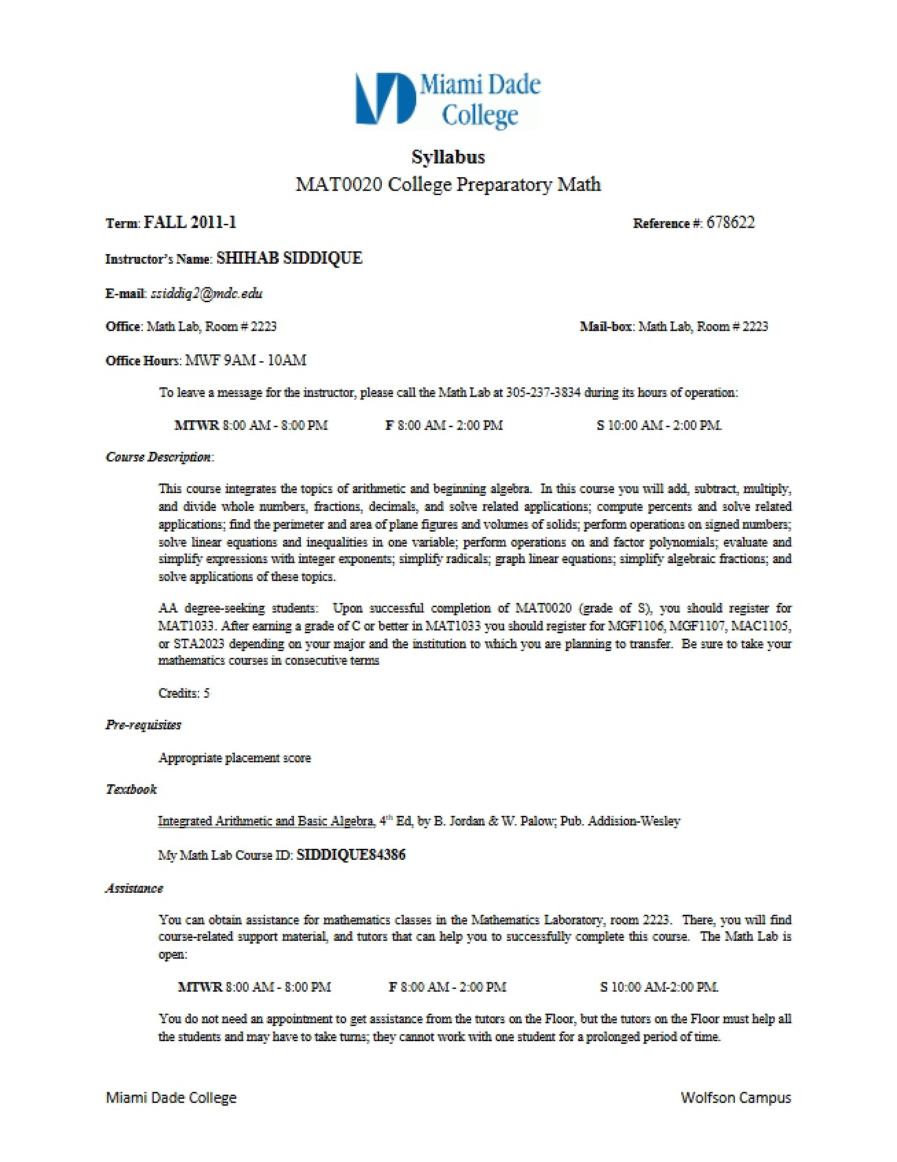 College Preparatory Mathematics Syllabus (2)