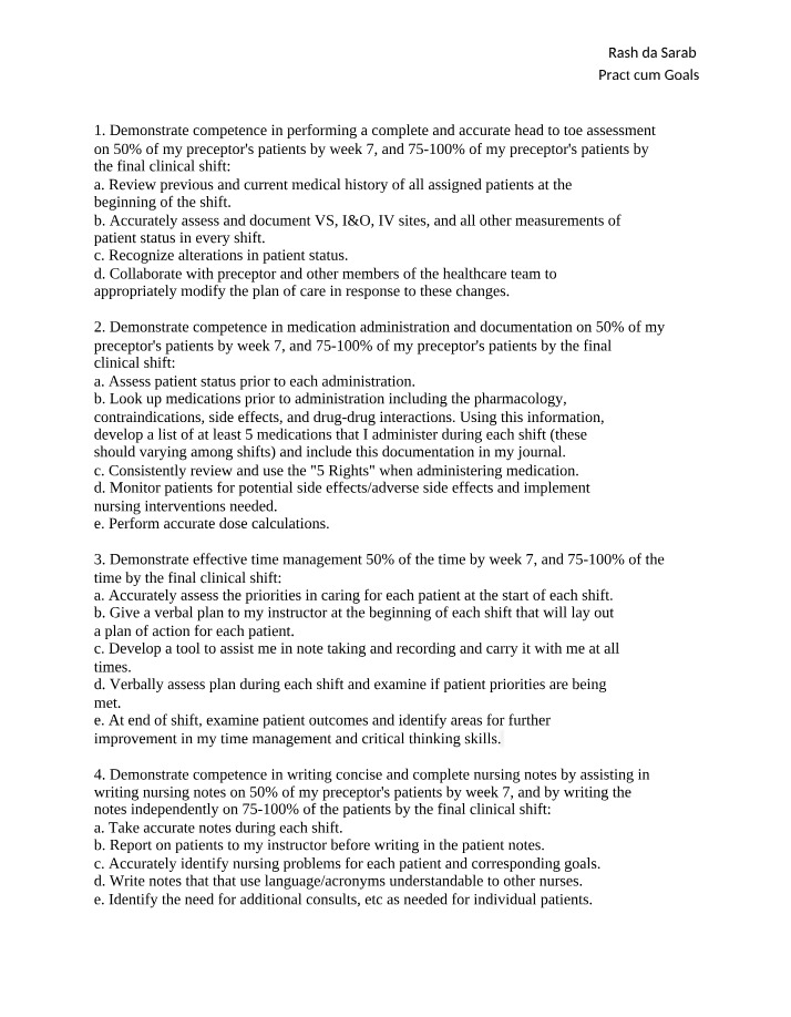 Nursing Skills - Head-to-Toe Assessments and Medication