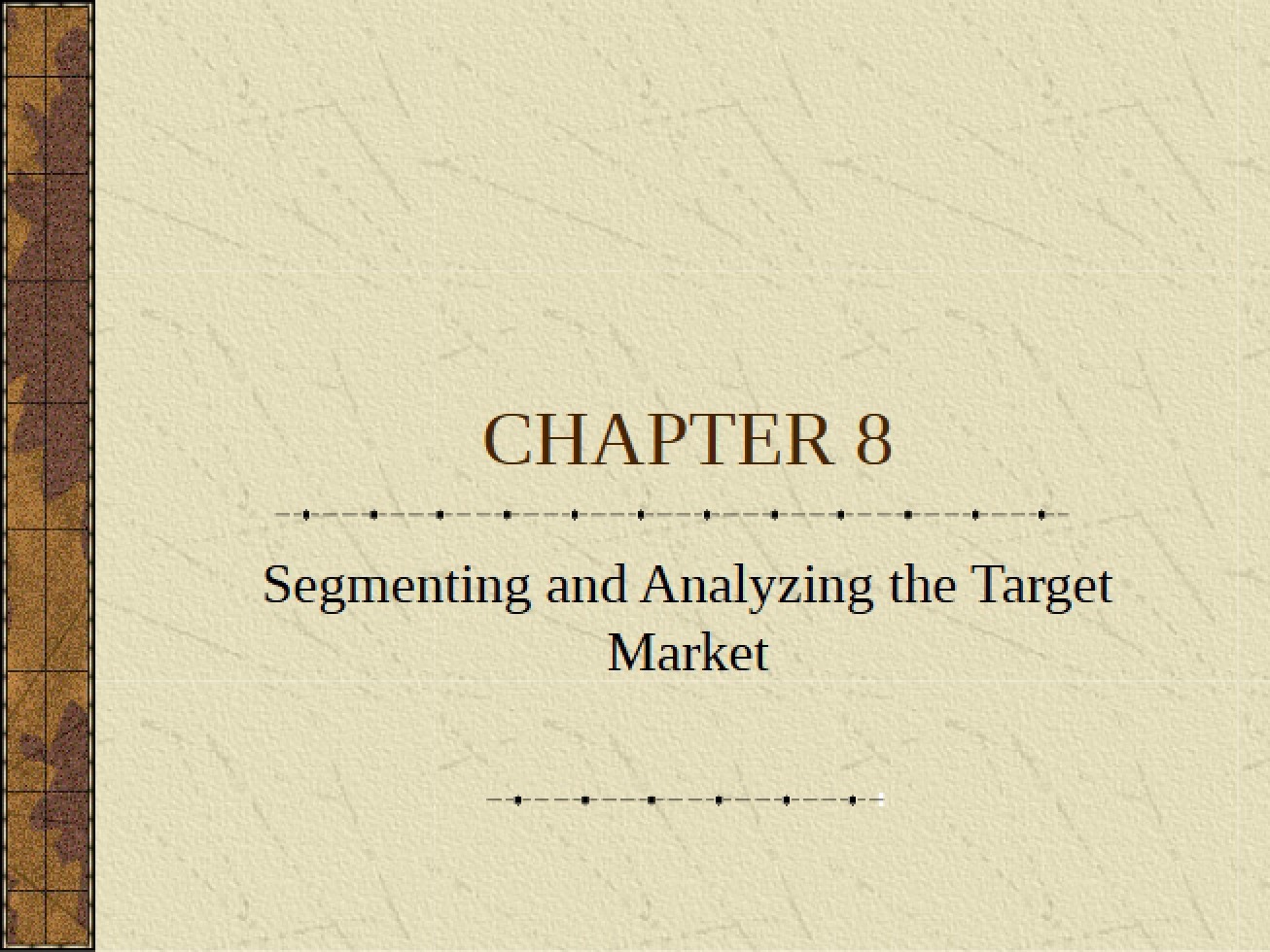 Target Market Analysis and Segmentation