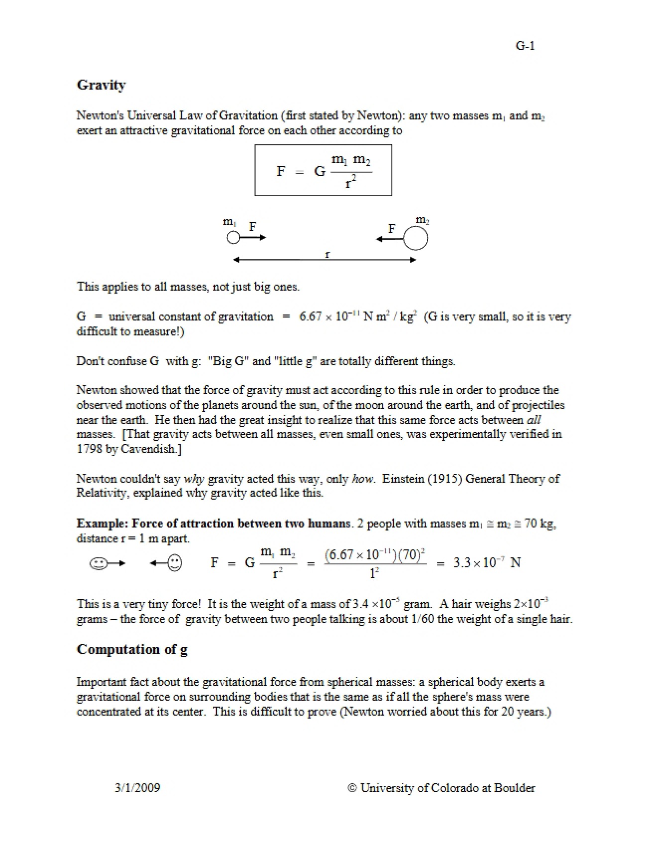 Concepts of Gravity (Second Instance)