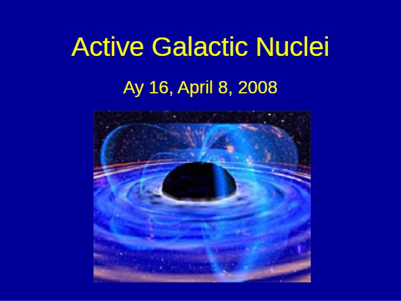 Analysis of Active Galactic Nuclei