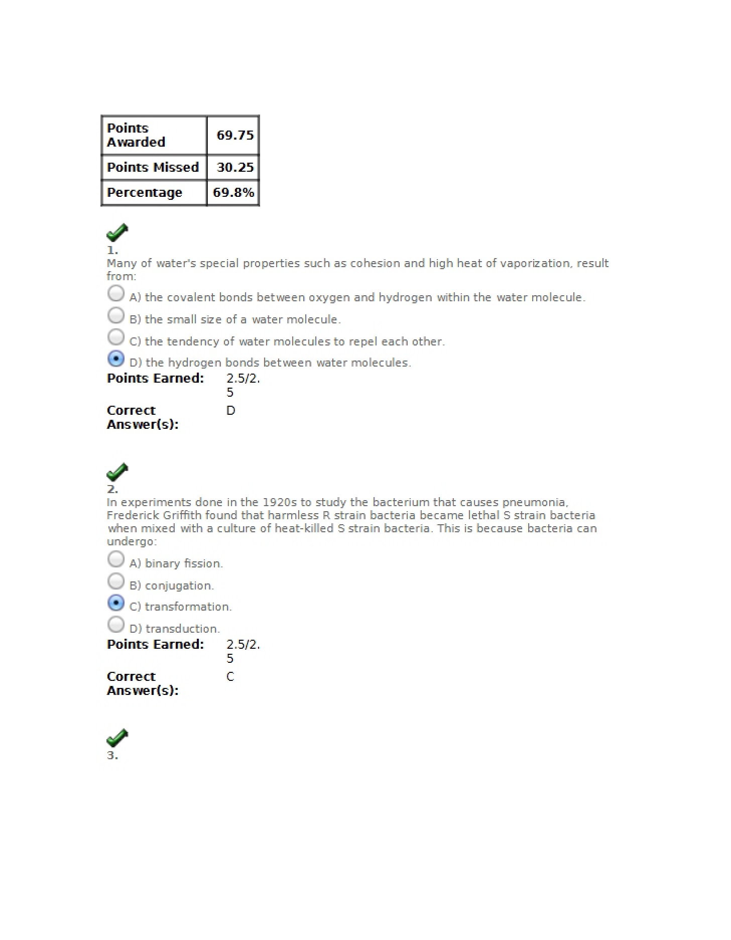 Academic Review Sheet