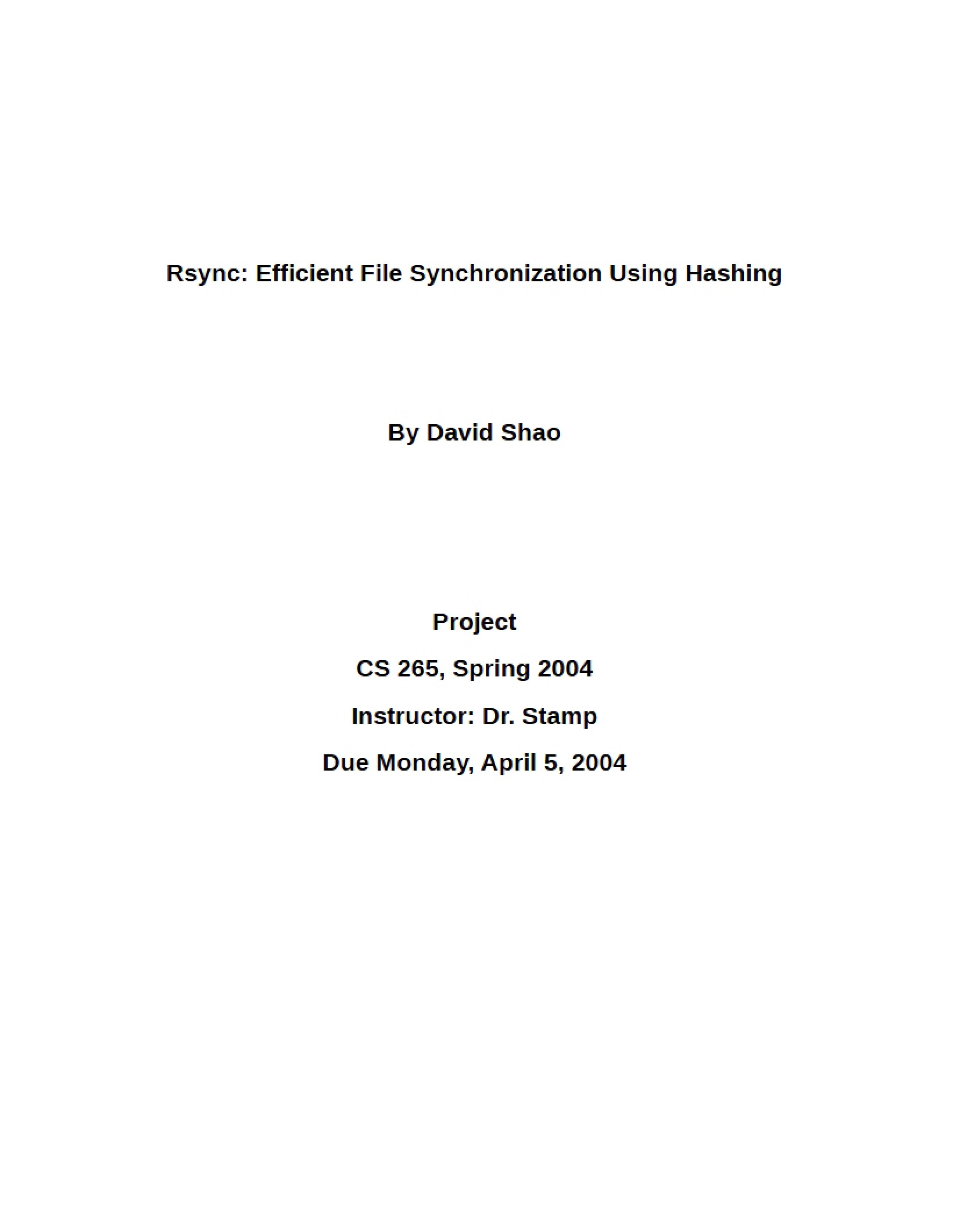 Rsync Utility
