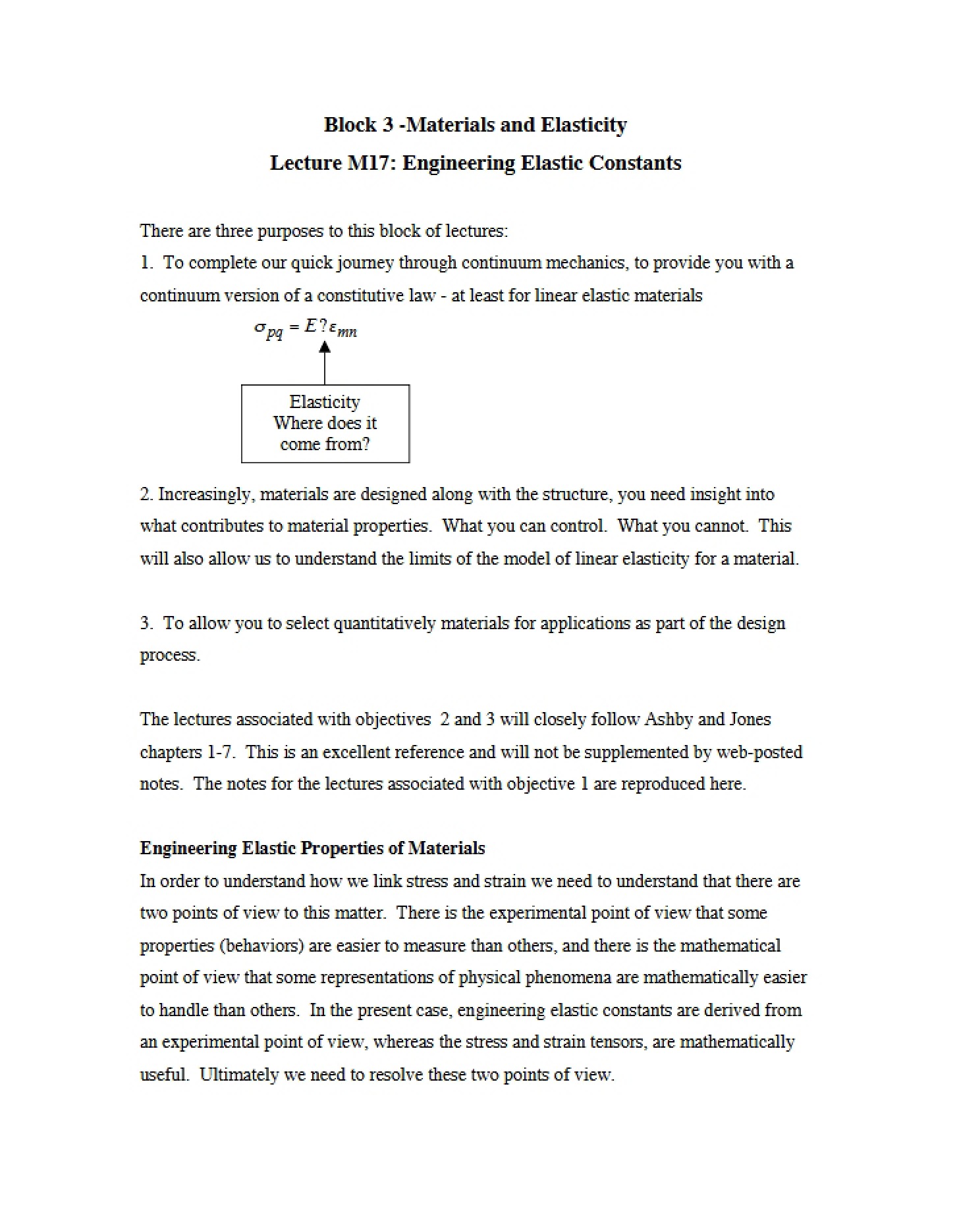 Subject Notes
