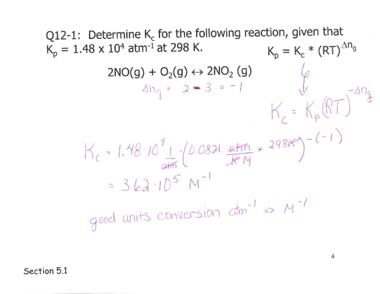 Answer Key for Test Three