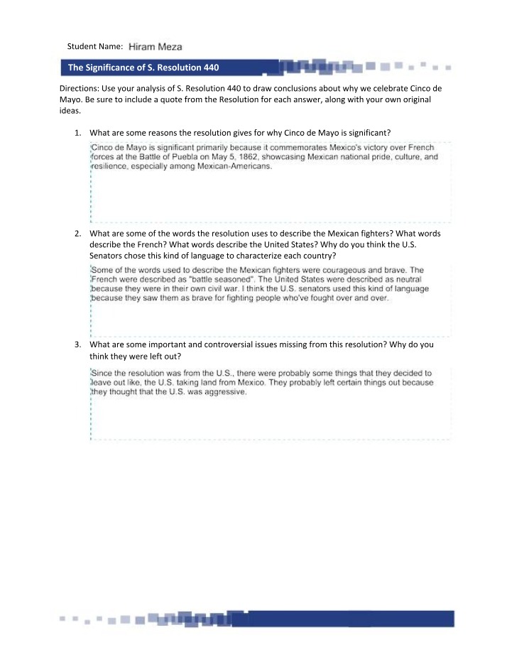 Significance of S. Resolution 440