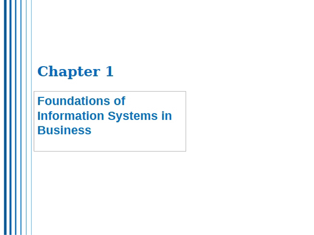 Chapter 1