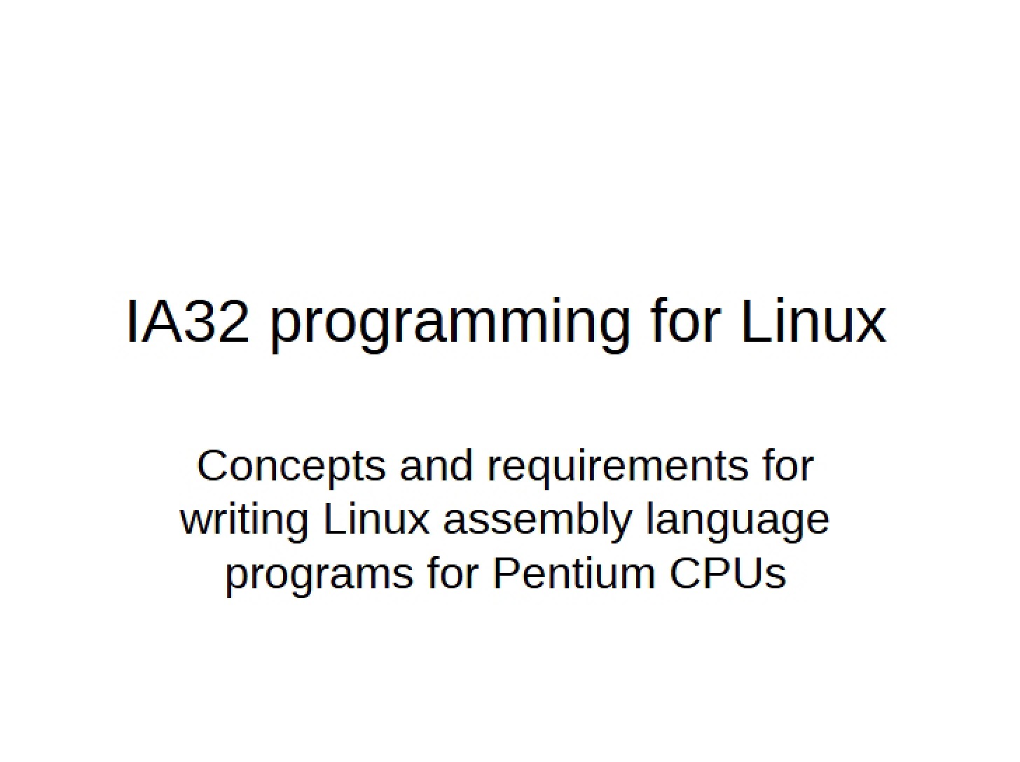Linux Programming - CS 210