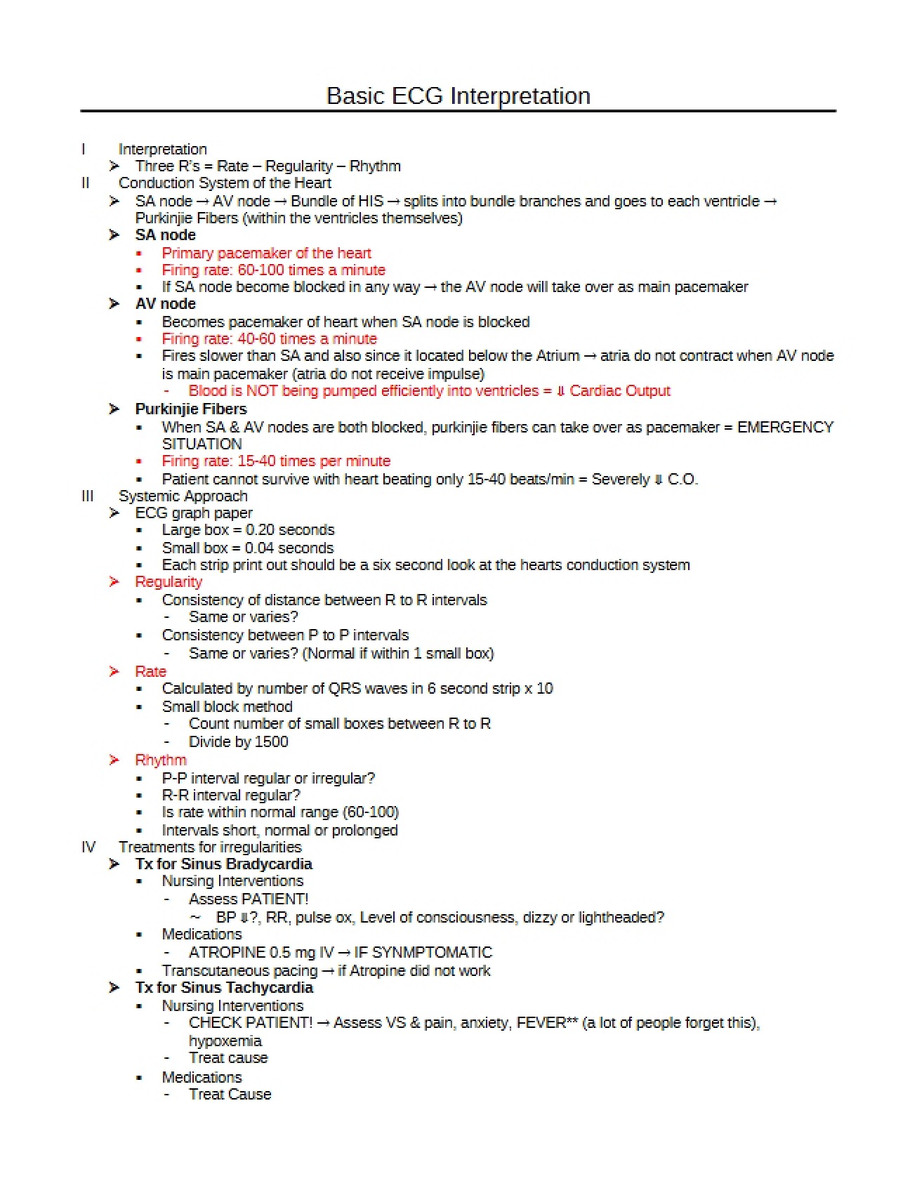 Interpreting Basic ECGs