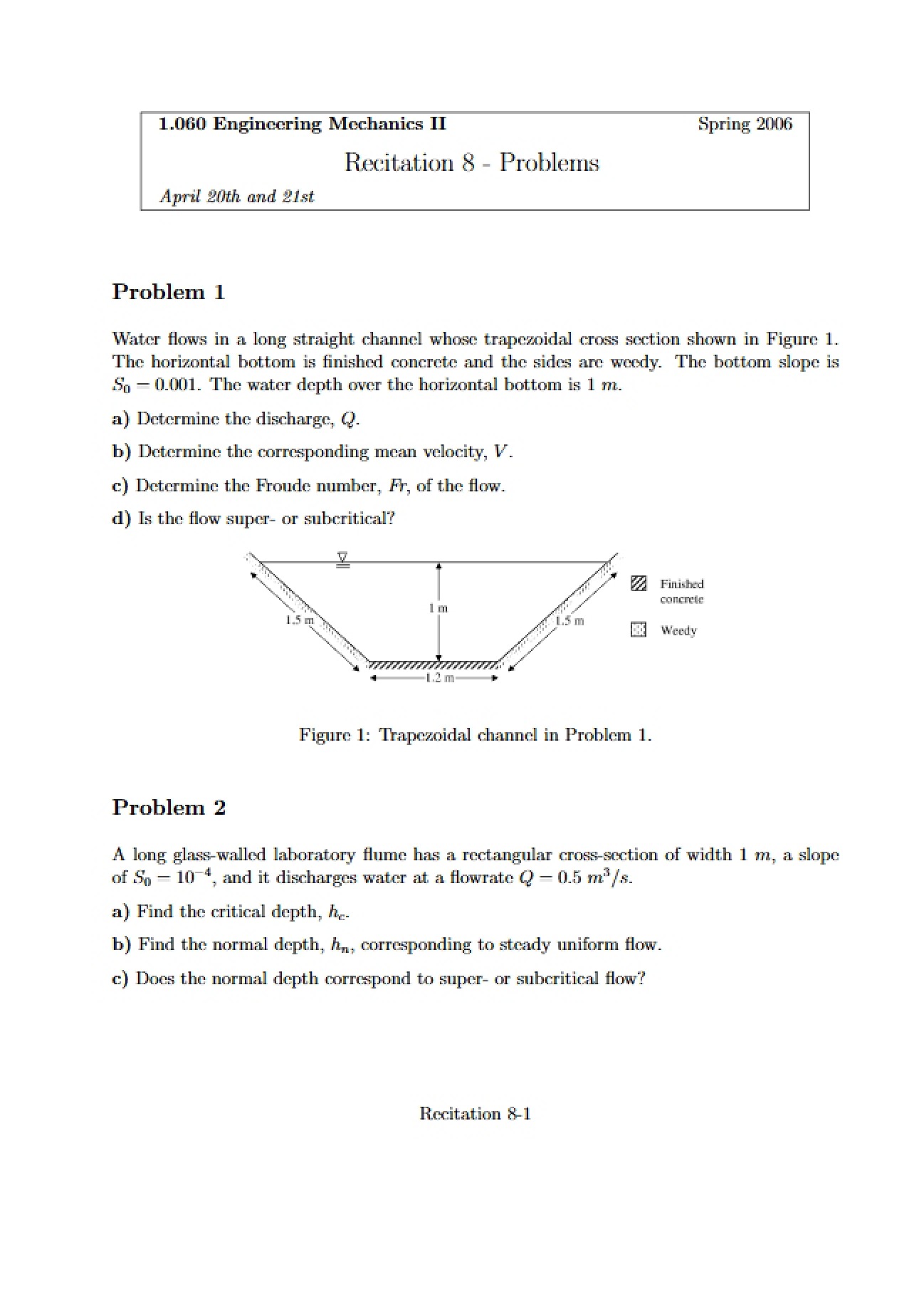 Set 1 Problems