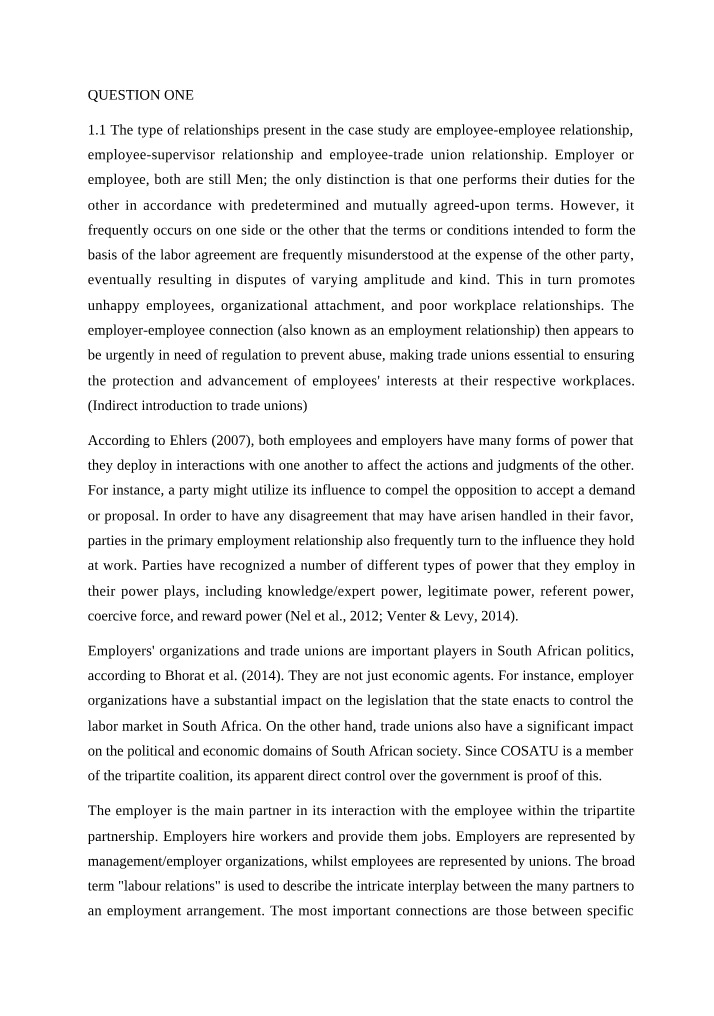 The Importance of Trade Unions in the Workplace