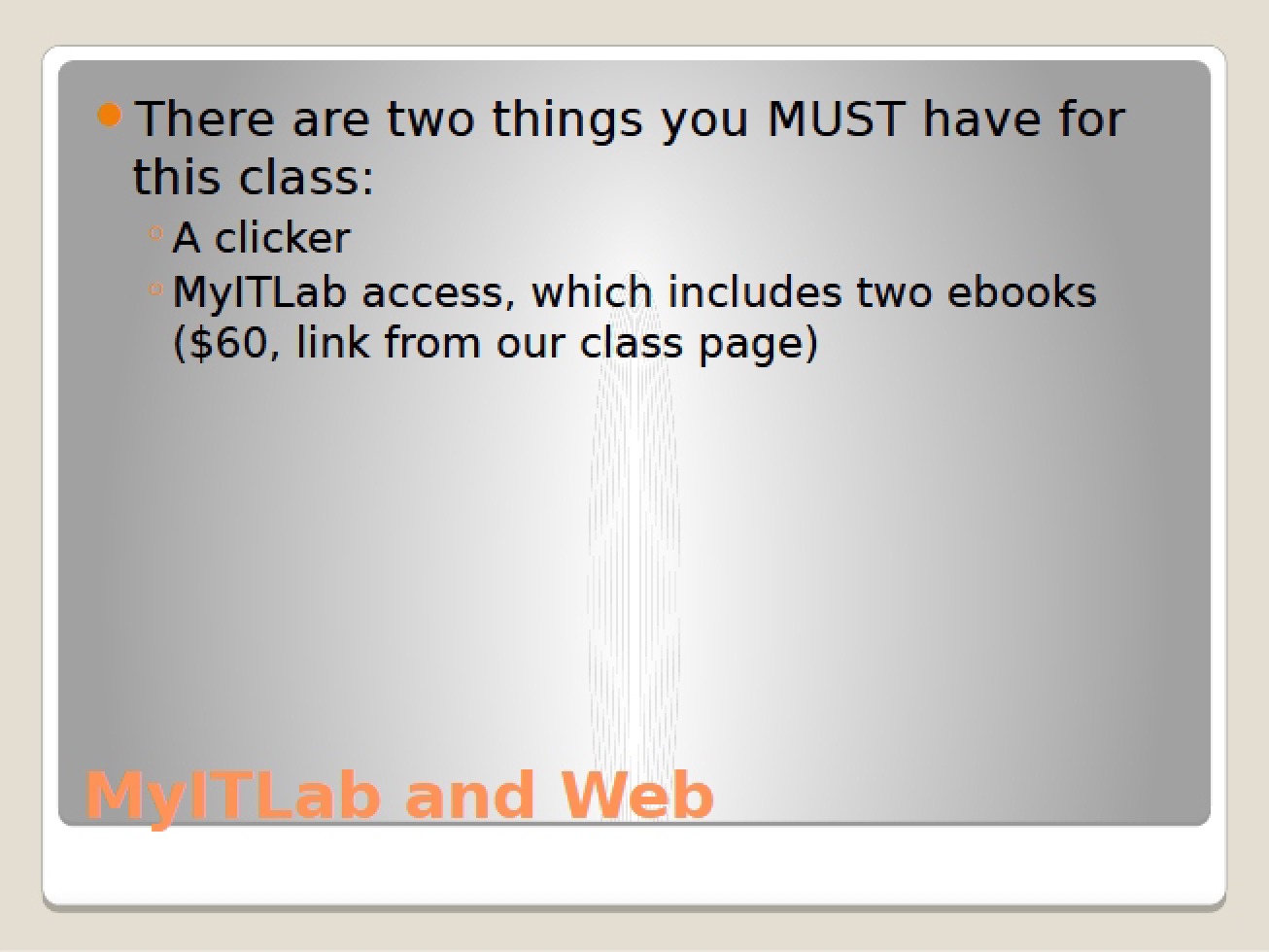 Lab Session OMIS 259