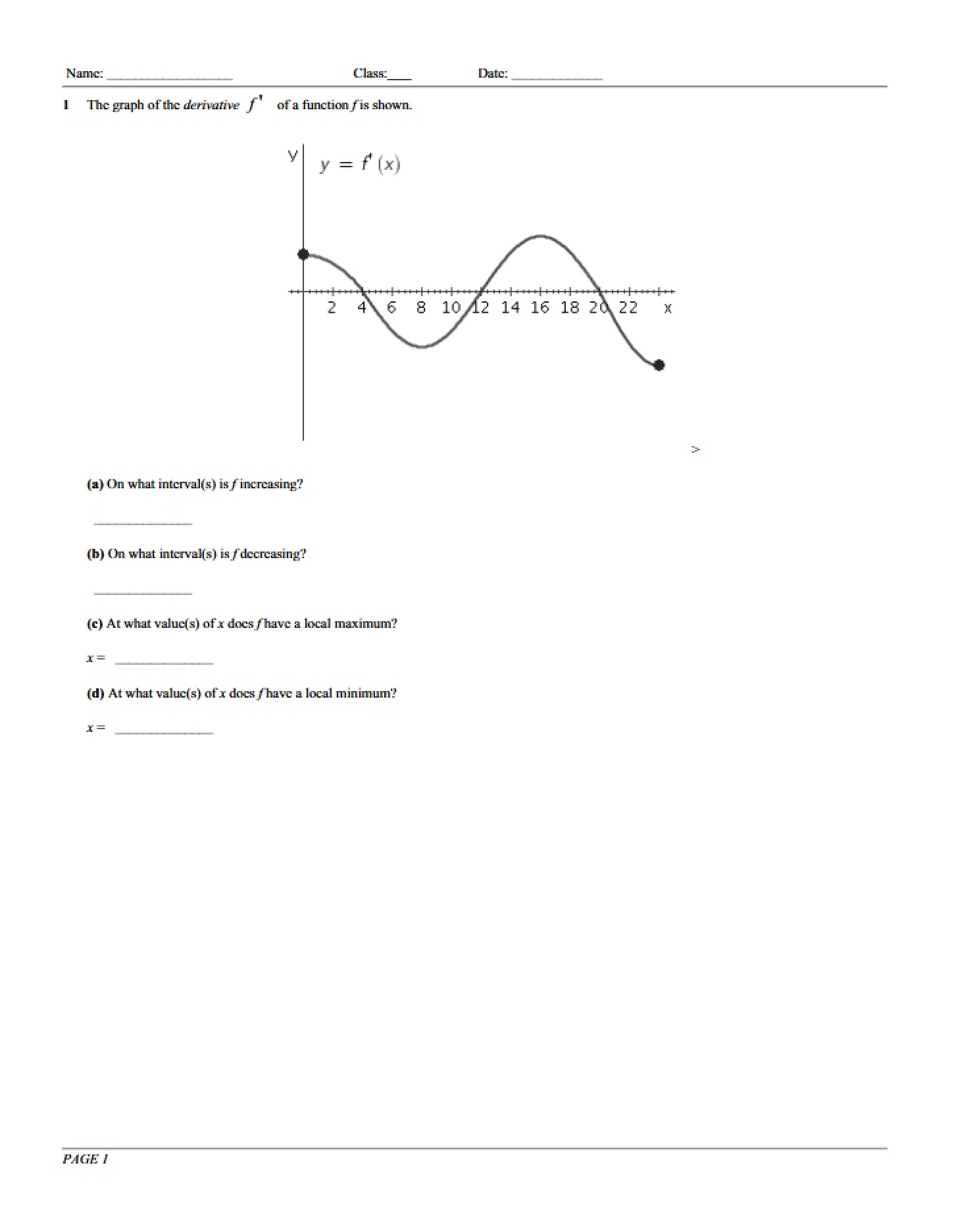 Notes for Studying