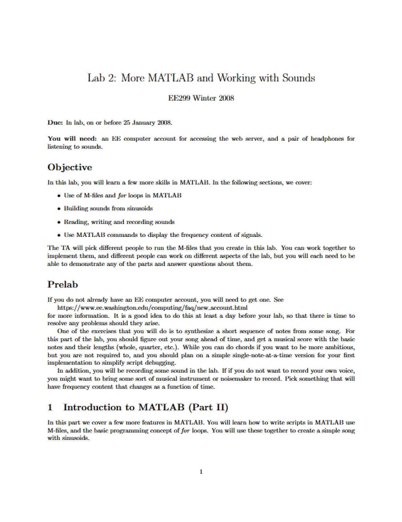 Notes for Study