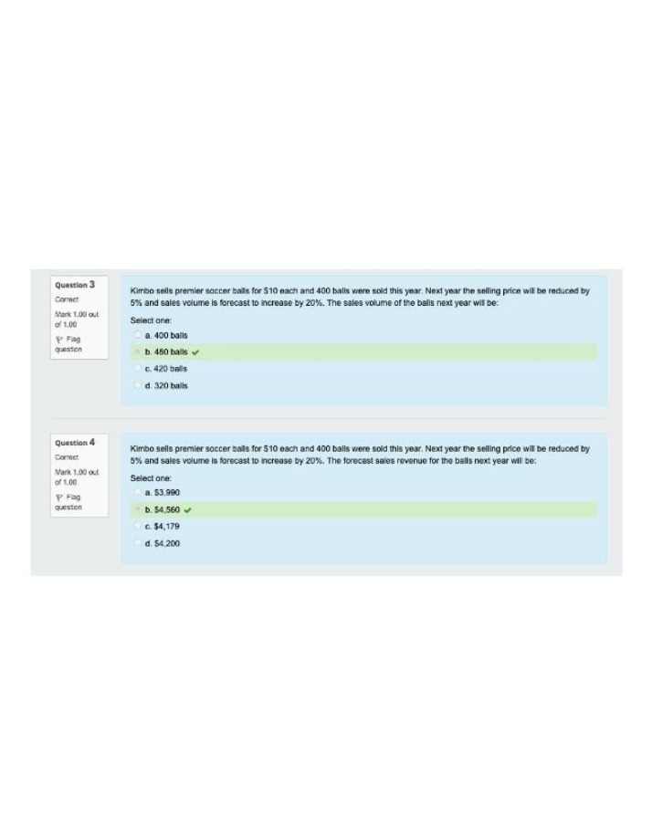 Sales Volume and Revenue Forecasting for Premier Soccer Balls