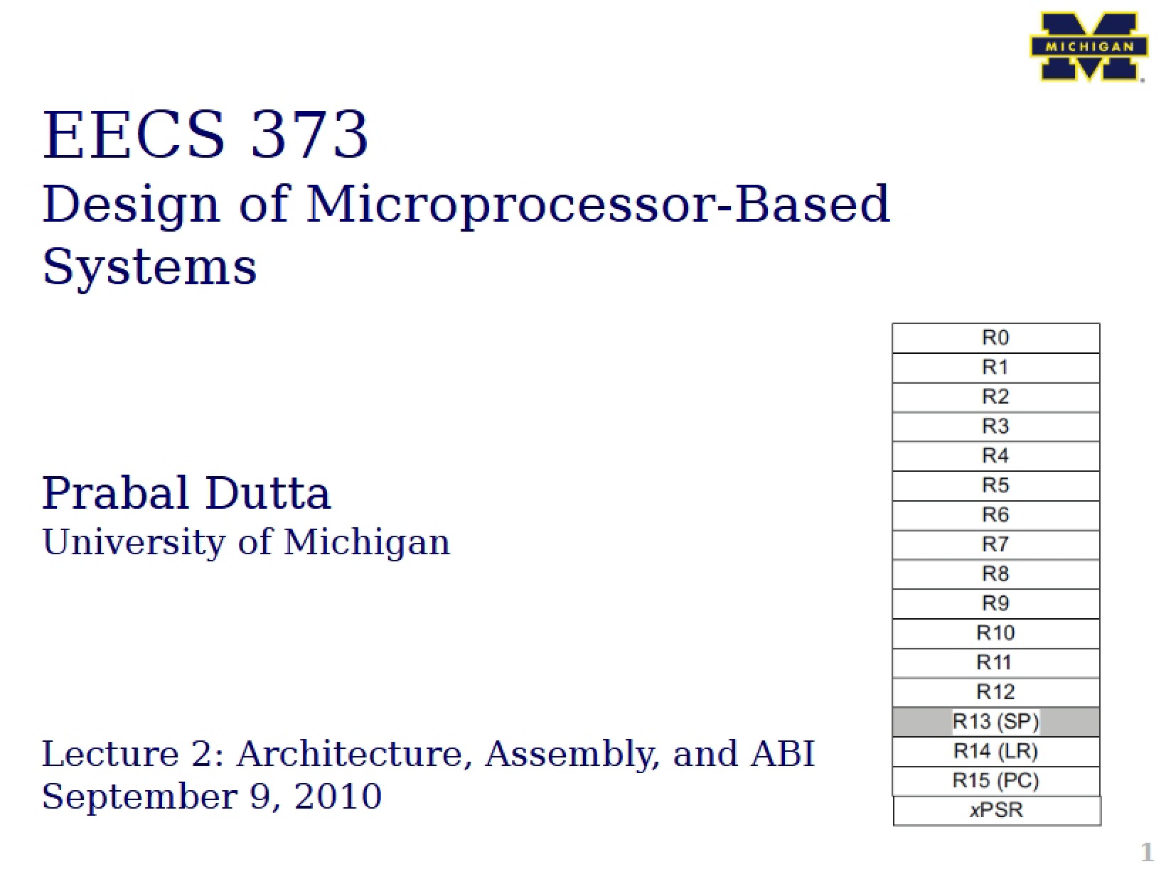 Microprocessor Based Systems Design 7