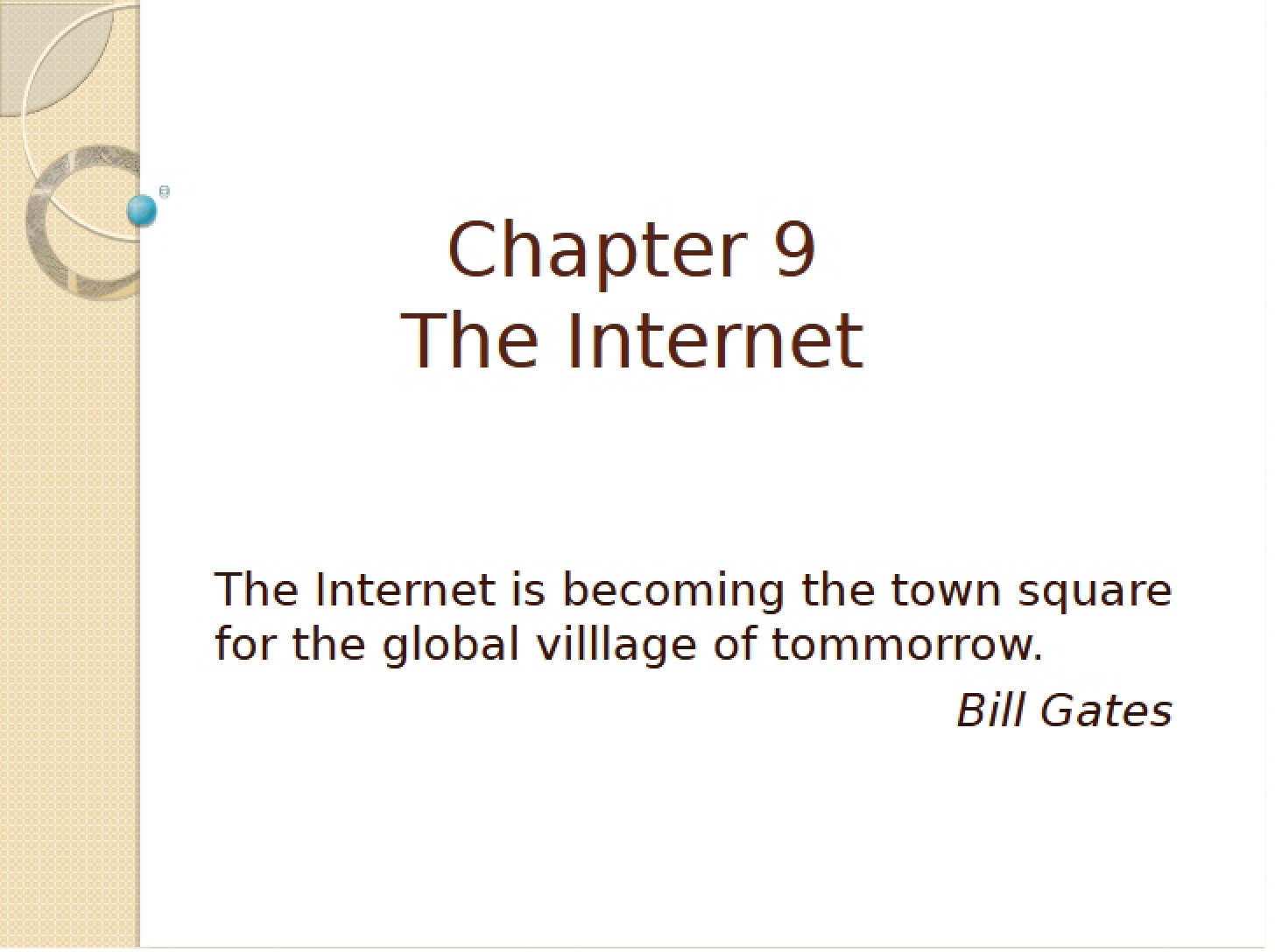 Chapter Nine