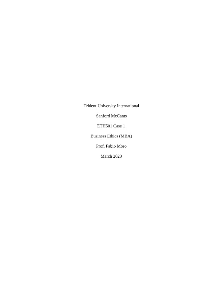 Business Ethics Comparison - Warren Buffett and Bernie Madoff