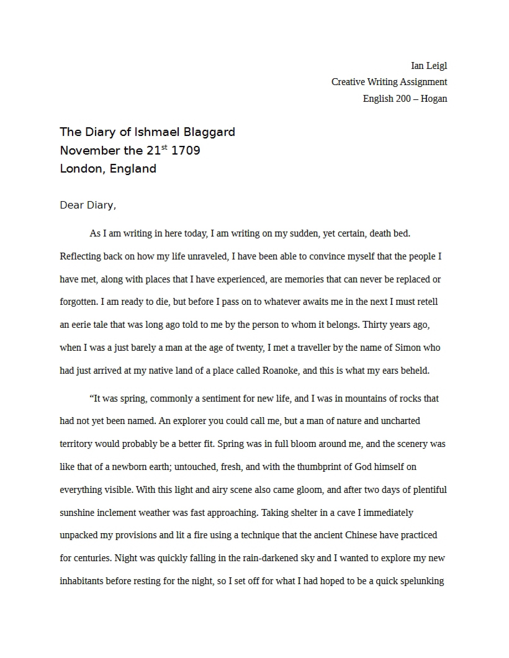 Story Writing Creative