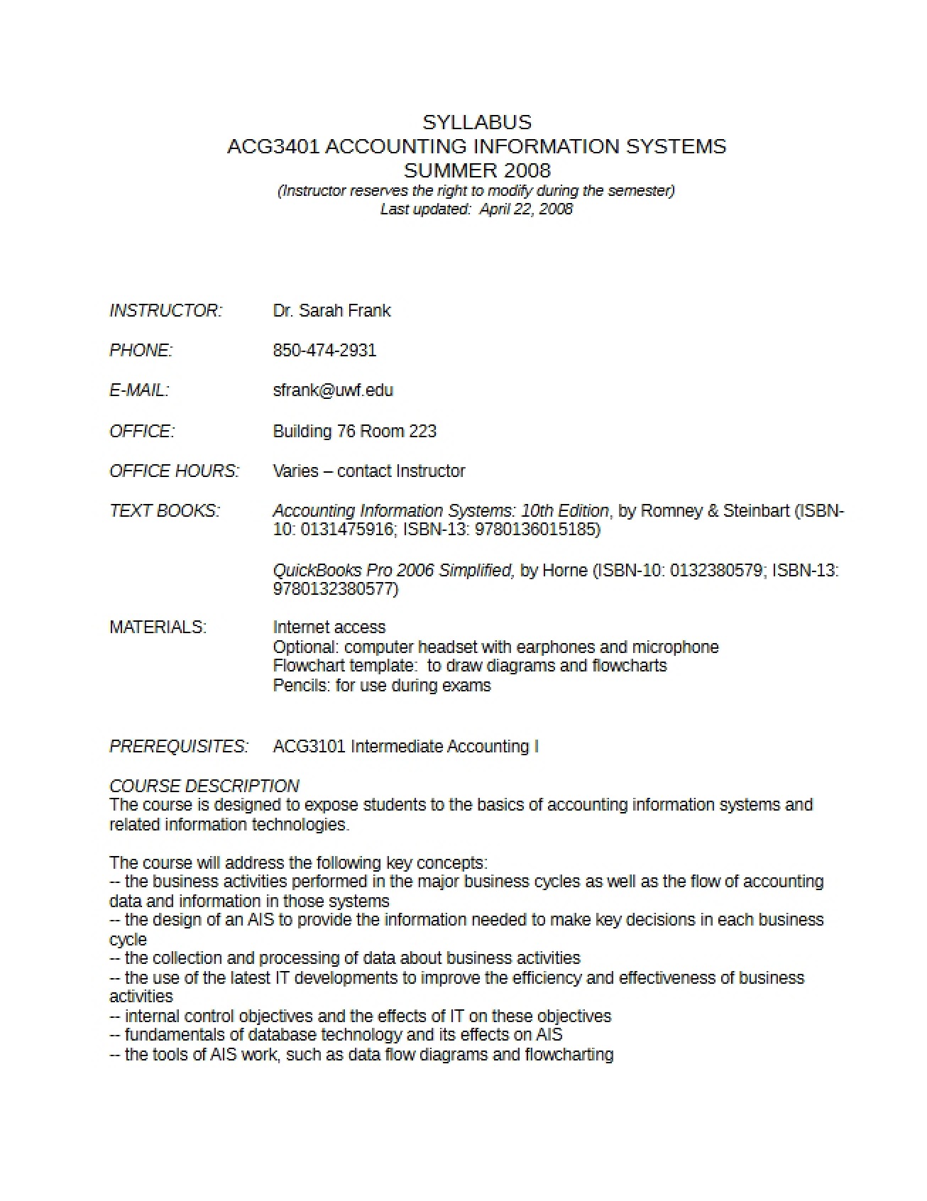 Course Curriculum