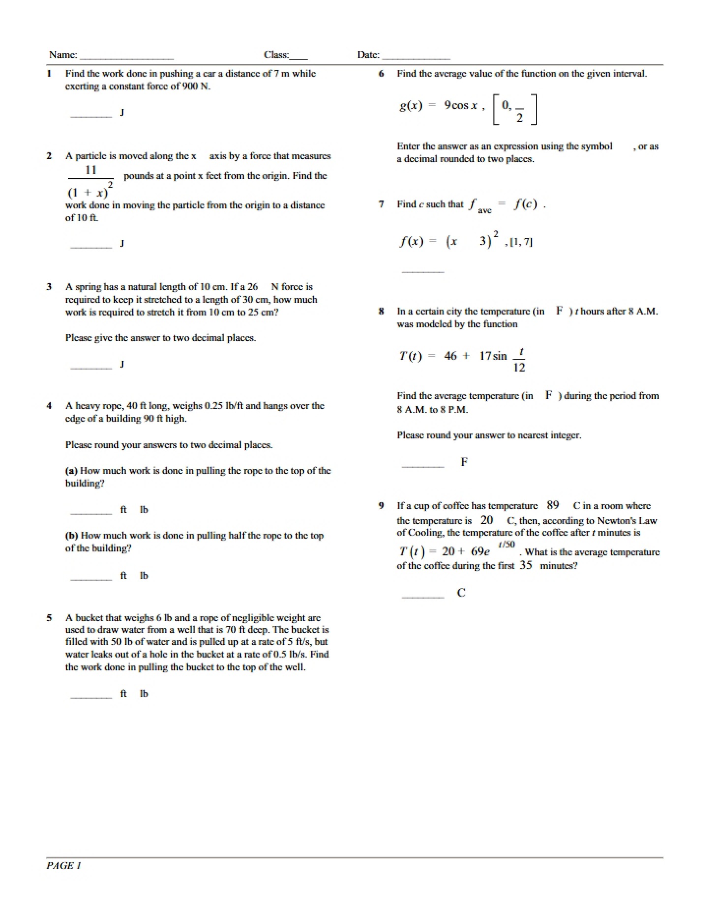 Homework 4 MATH 19B