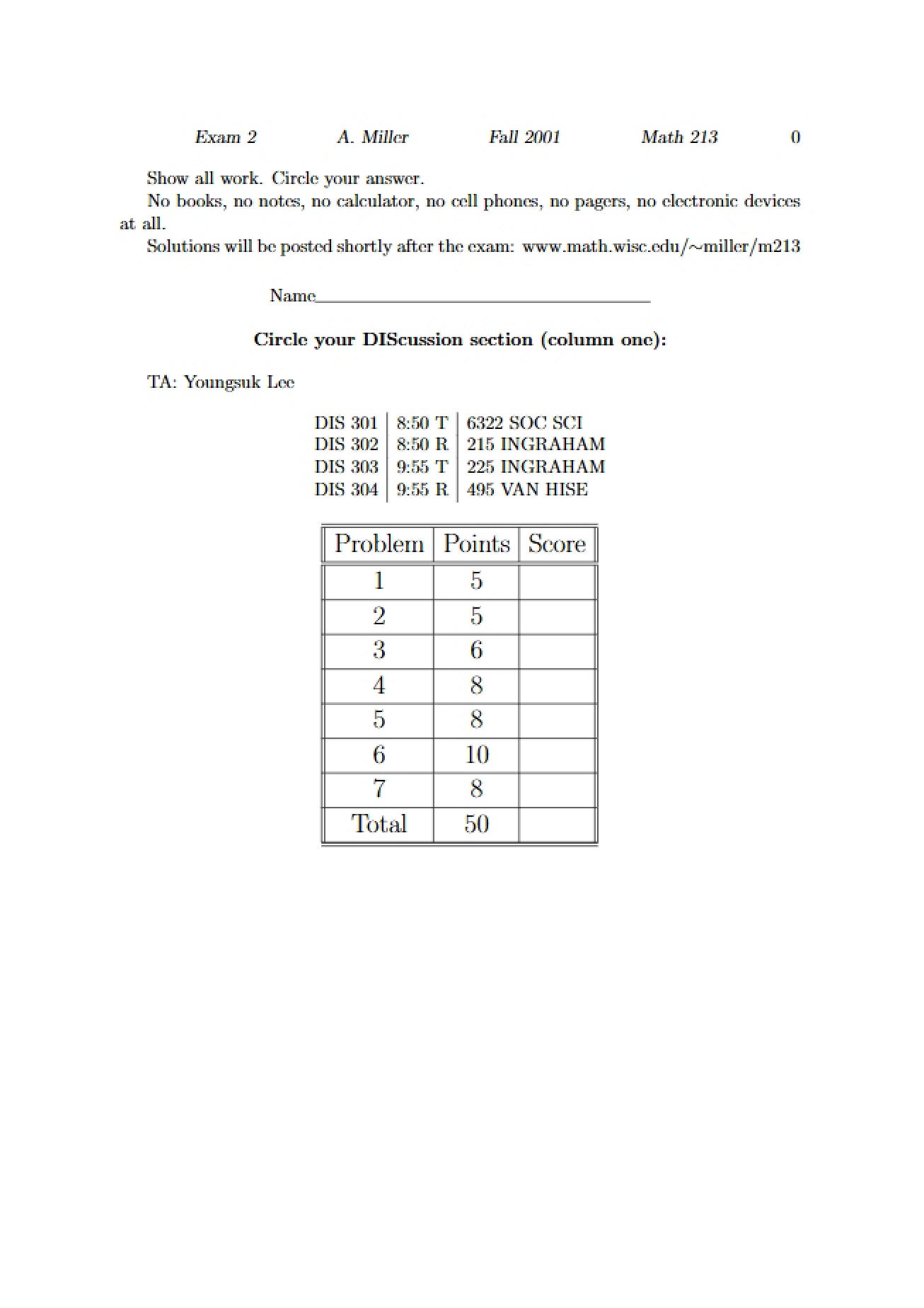 Course Test