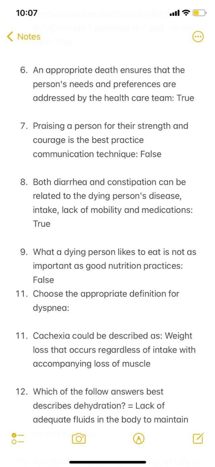 End-of-Life Care - Addressing Needs and Preferences