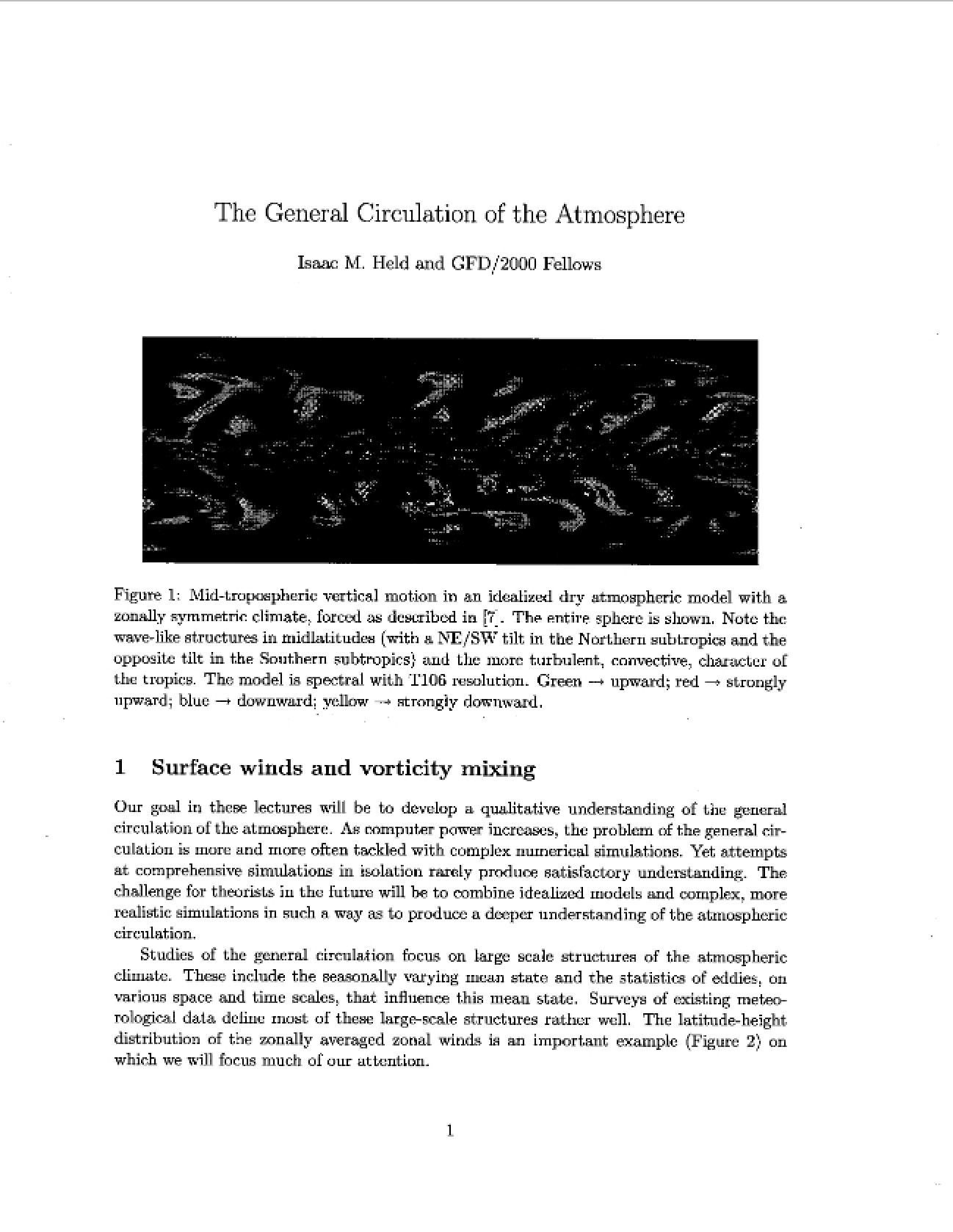 Earth's Atmospheric Studies